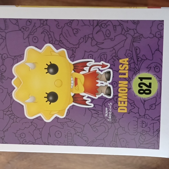 New Pop! FUNKO DEMON LISA 821 - Picture 3 of 3